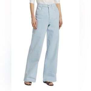 NEW Favorite Daughter The Masha Super High-Rise Wide-Leg Jeans Coastal Light 32‎